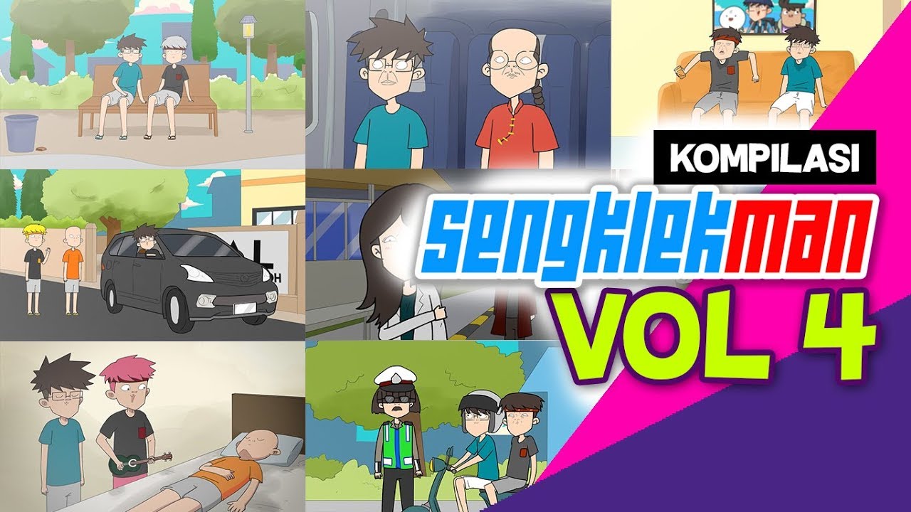 KUMPULAN KARTUN LUCU SENGKLEKMAN VOL 4