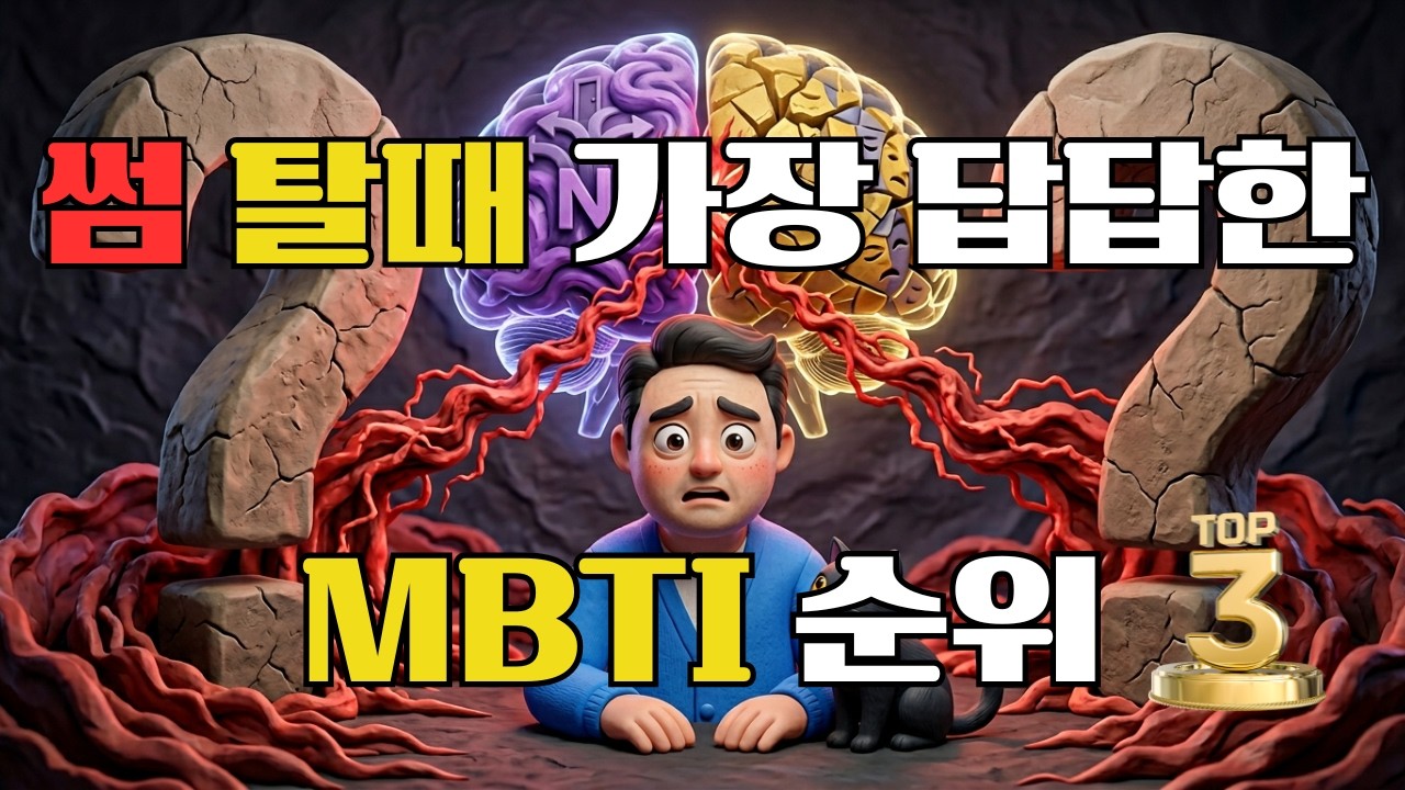 썸  탈 때 가장 미칠 것 같은 MBTI TOP 3