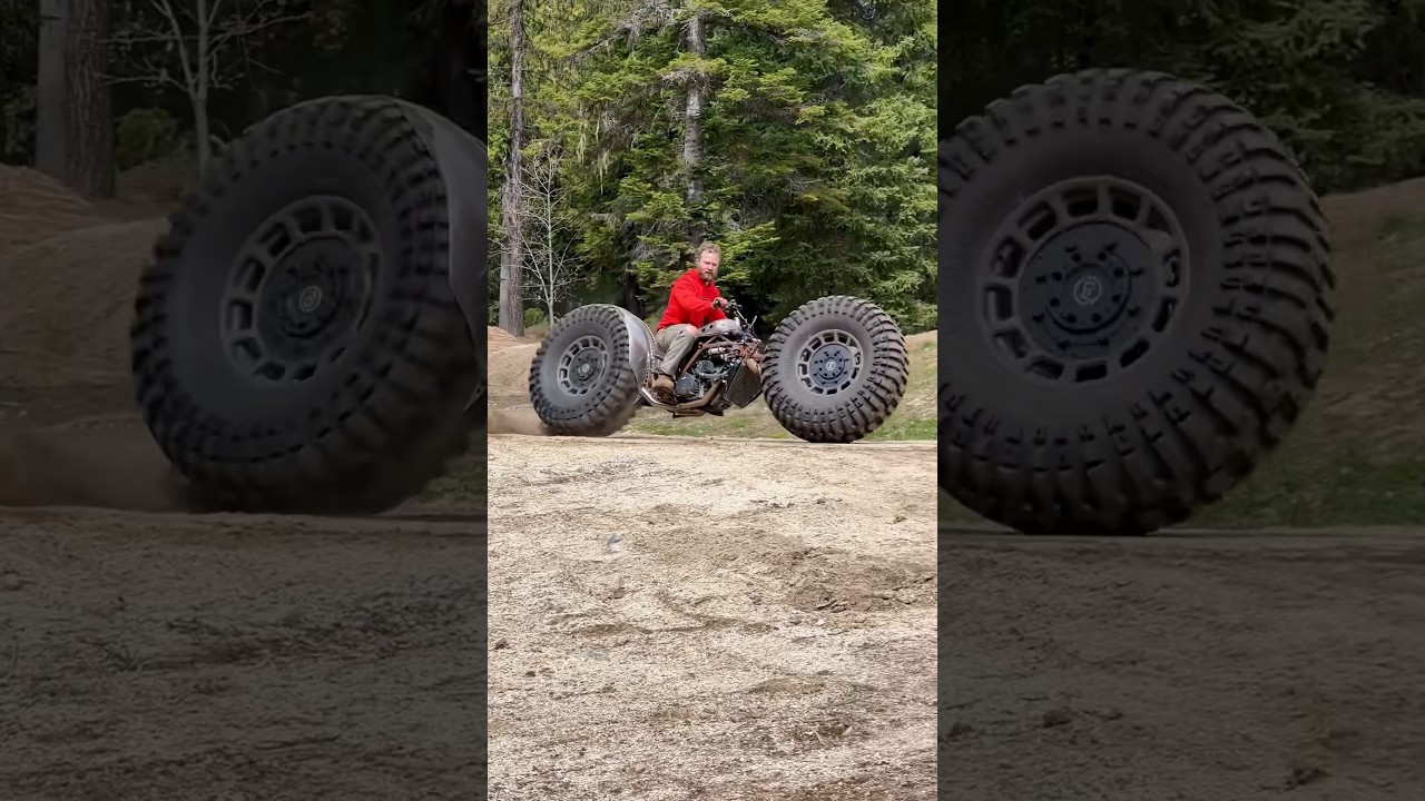 Monster Truck Inspired Chopper