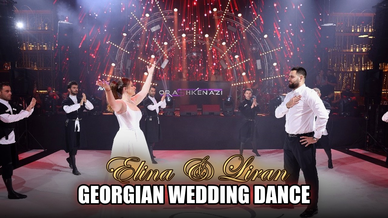 Traditional Georgian Dance at Elina & Liran’s Wedding
