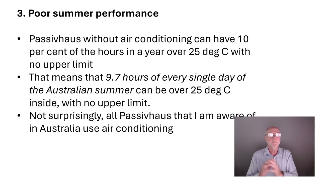 Passive solar is NOT the same as Passivhaus