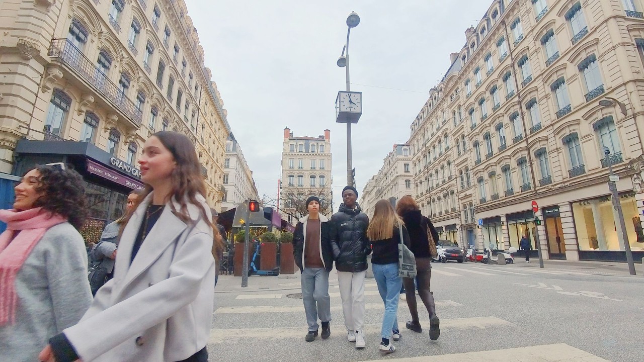 Lyon, France Walking Tour | The Best City in France | 4K 🇫🇷✨
