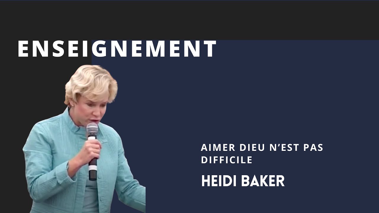 Heidi Baker avec les enfants: aimer Dieu n'est pas difficile