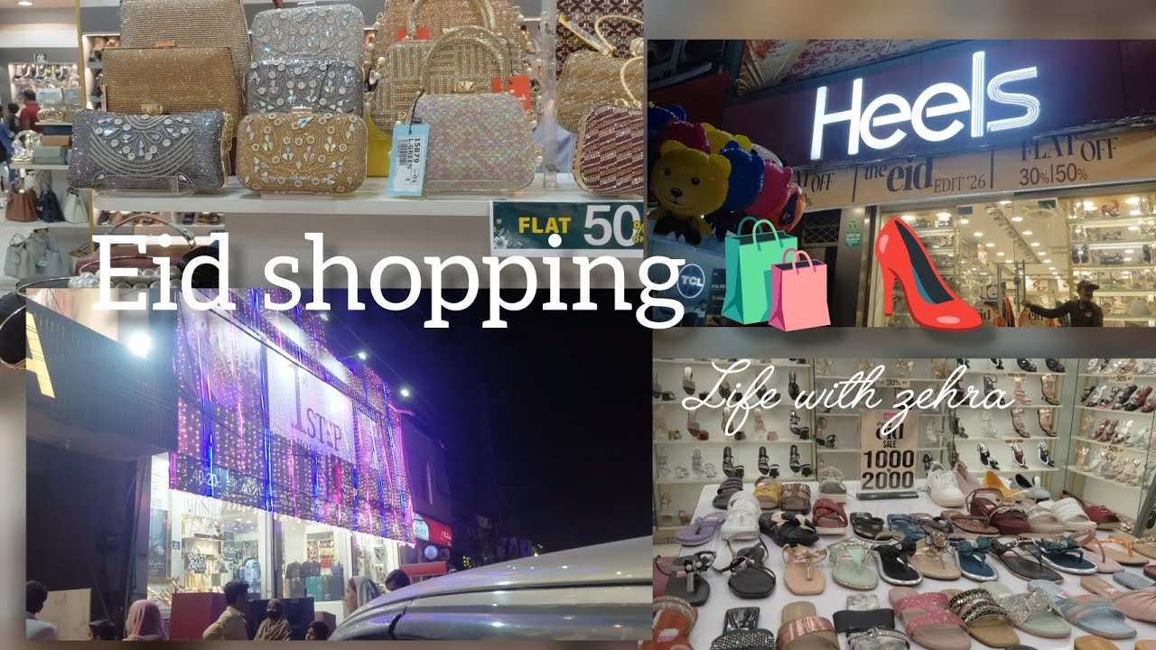 Eid shopping 🛍 ✨️ vlog voices over by my cute 😍 hubby 💖 #minivlog #shortvideoviralreels #youtube