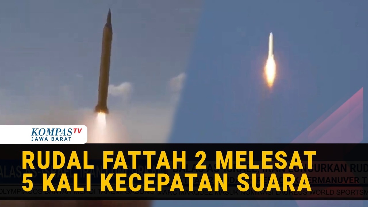 Penampakan Fattah 2, Rudal Hipersonik Bermanuver Tinggi Milik Iran