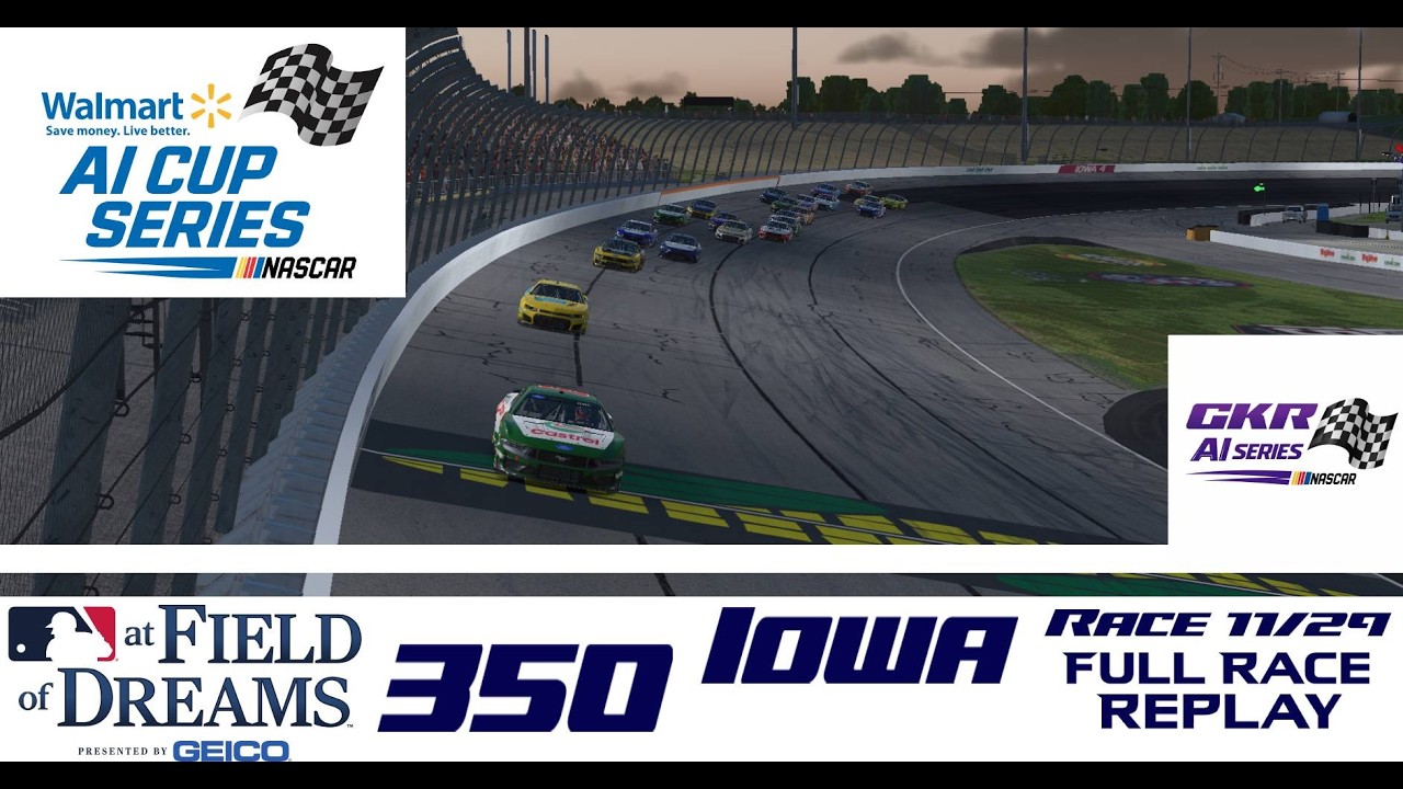 NASCAR AI Walmart Cup Series: Field of Dreams 350