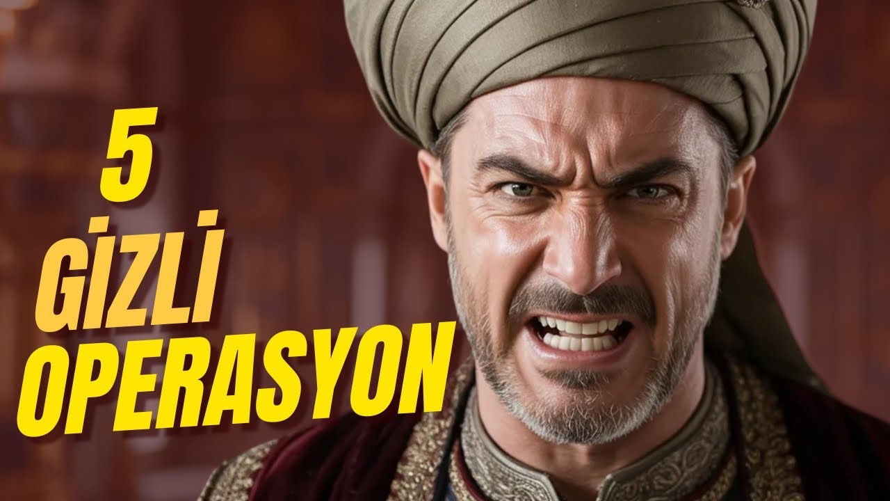 OSMANLI TARİHİNİN EN BÜYÜK 5 GİZLİ OPERASYON: Padişahtan Saklanan Sırlar!