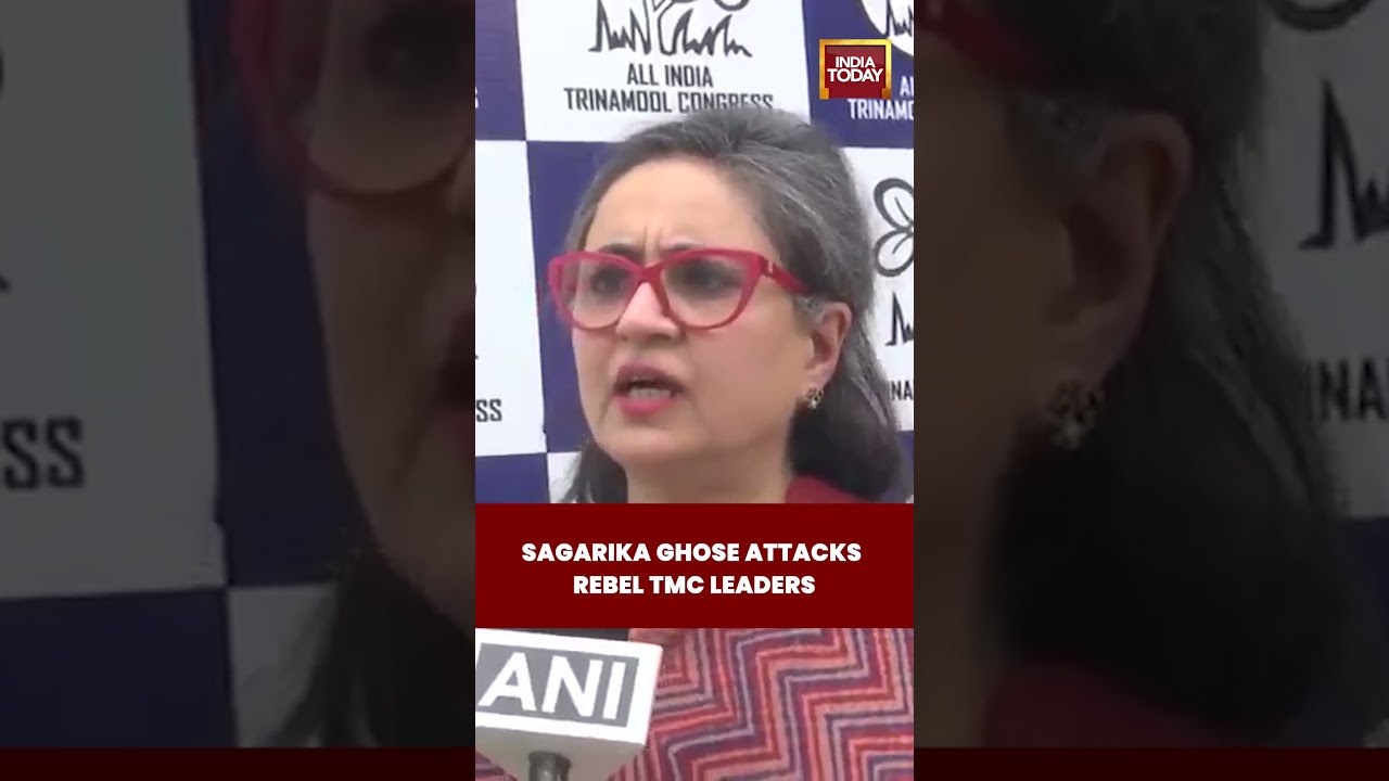 TMC MP Sagarika Ghose Reacts to Ritabrata Banerjee's ECI Meeting  #westbengal #electioncommission