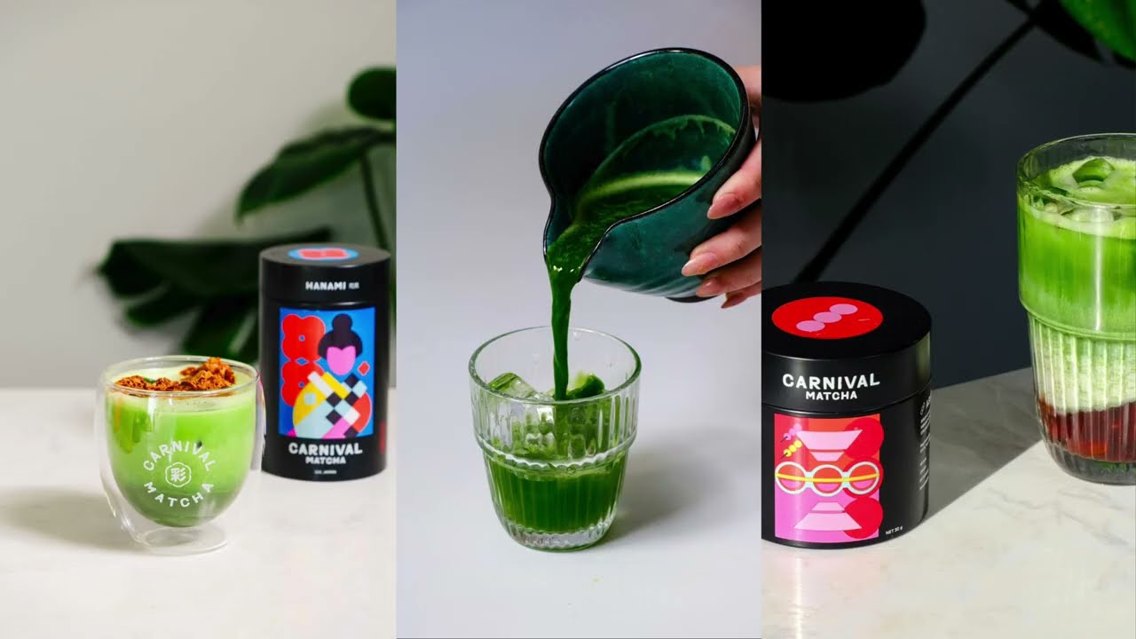 Carnival Matcha Workshop Background Projector