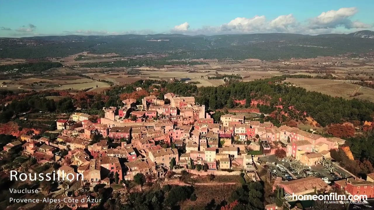 The Luberon, Vaucluse, Provence-Alpes-Côte d'Azur, France.