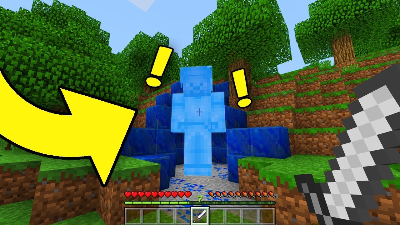 I FOUND BLUE STEVE IN MINECRAFT!! (Scary Minecraft Video)