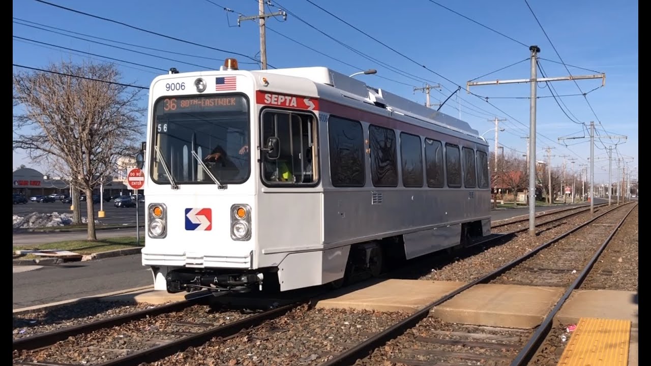 SEPTA Route 36 Trolley Eastwick Loop
