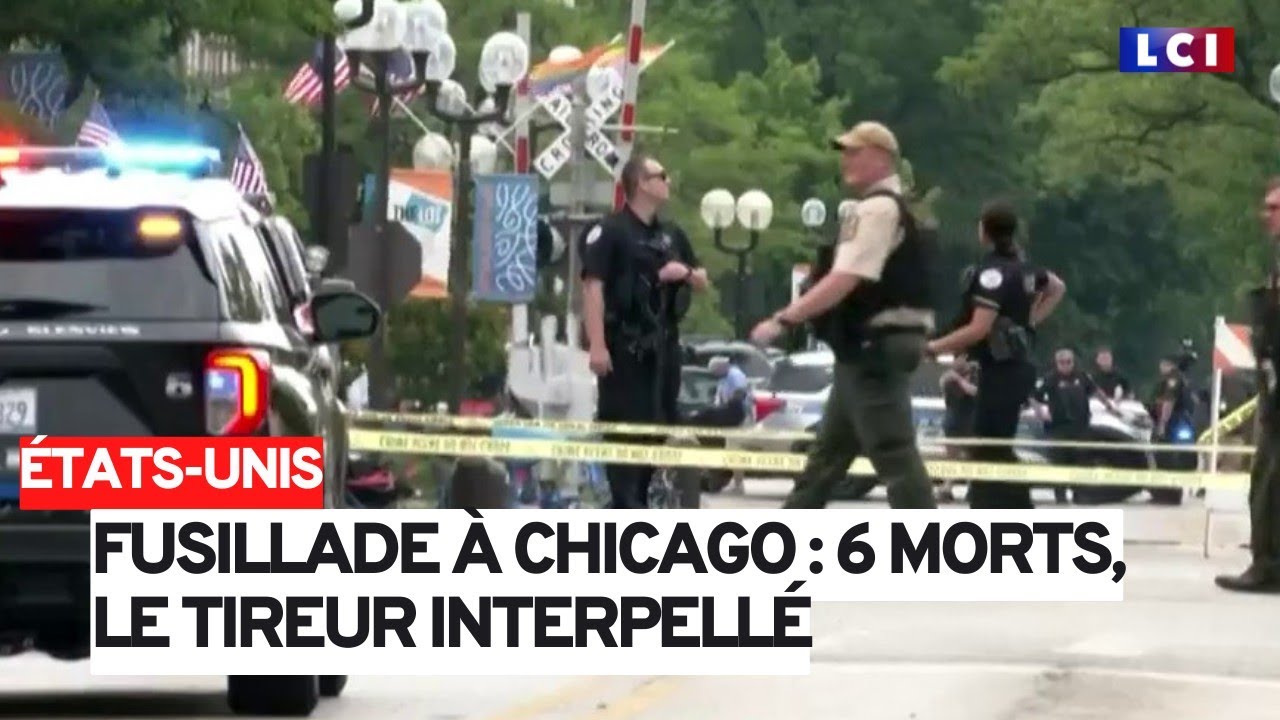 Fusillade &agrave; Chicago : 6 morts, le tireur interpell&eacute;