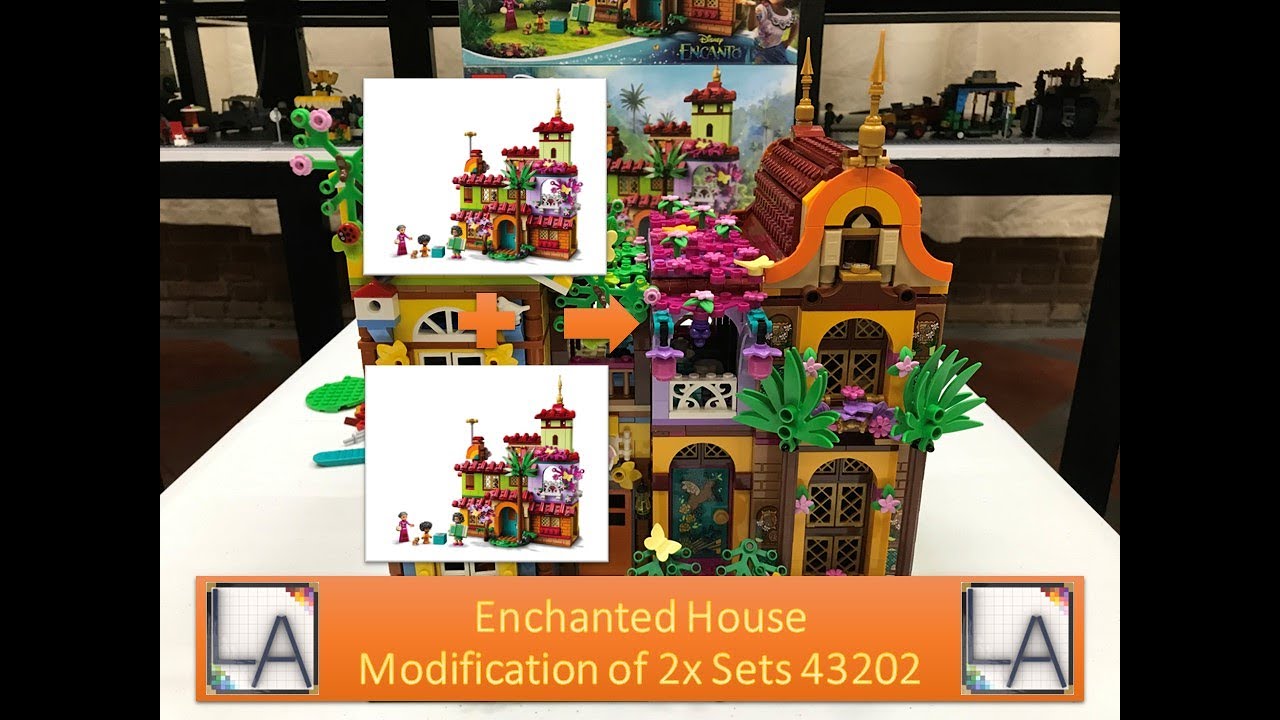 LEGO MOC Enchanted House - Build & Overview