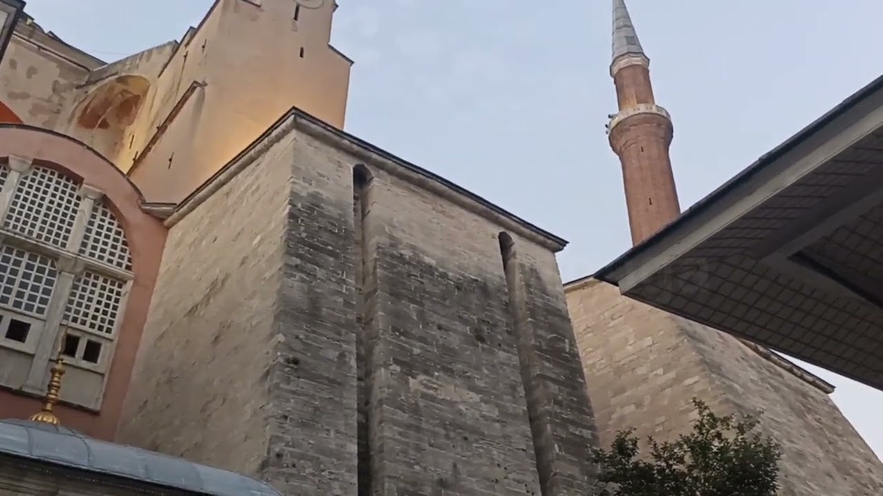 Ayasofya Camii Muhteşem Akşam Ezanı | Mehmet Emin Karataş  (Segah Makamı)