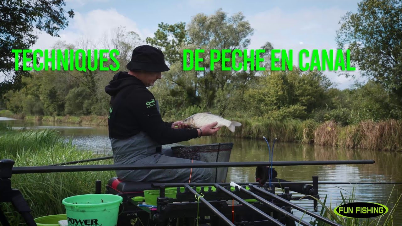 Techniques de pêche en canal avec Sébastien