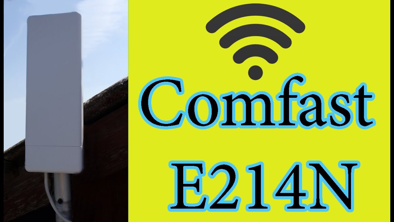 Comfast CF-E214N - уличная точка доступа для wi-fi моста