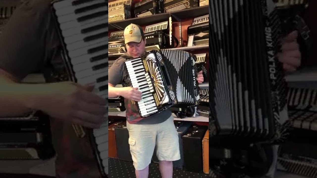 POLKA KING MUSETTE TUNED 4 REED ACCORDION LMMM