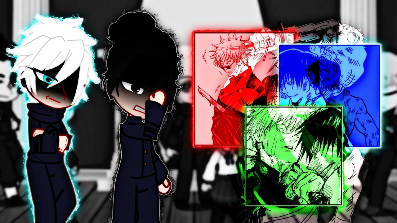 🏔️ Past Jujutsu Kaisen React to Gojo vs Toji •| Jjk react || GC 🗡️