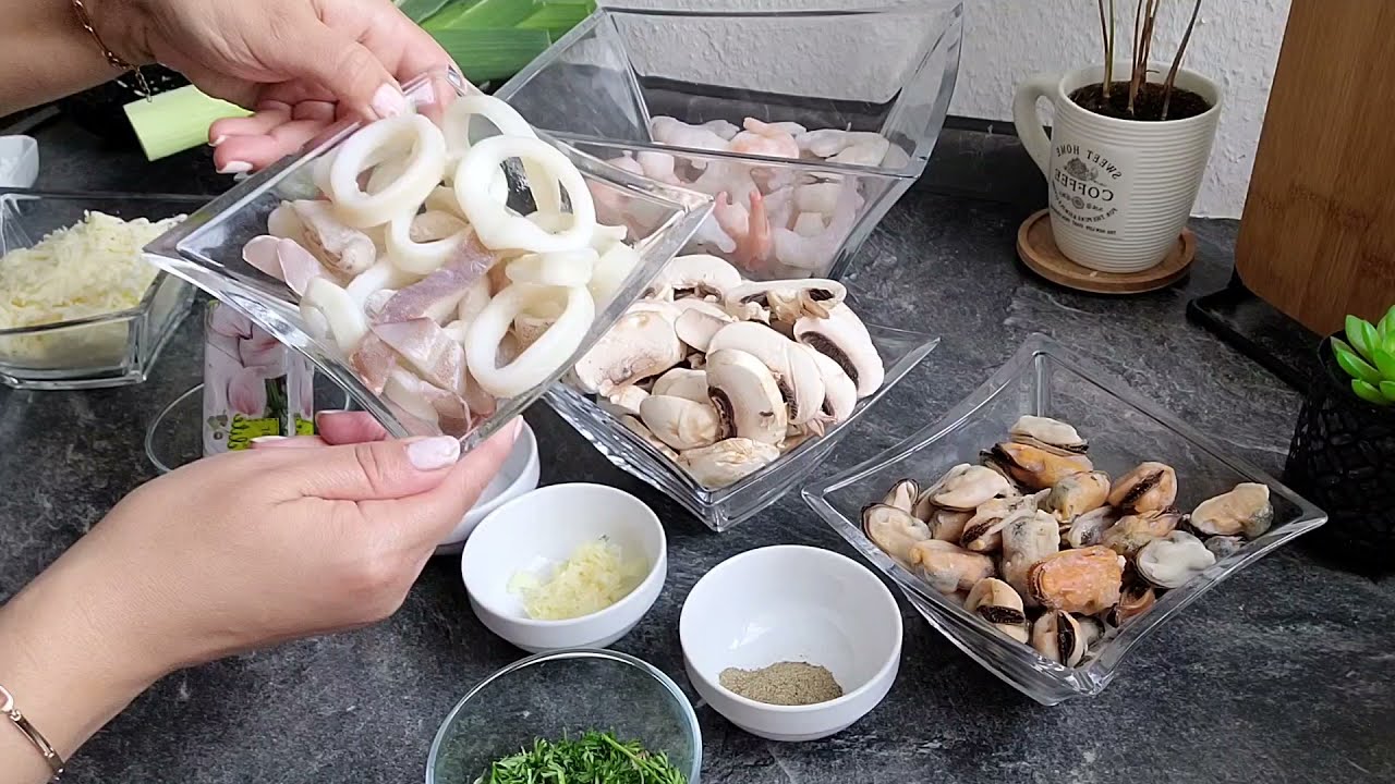 غرتان بفواكه البحر من الد الأطباق ينافس المطاعم العالمية gratin fruit de mer