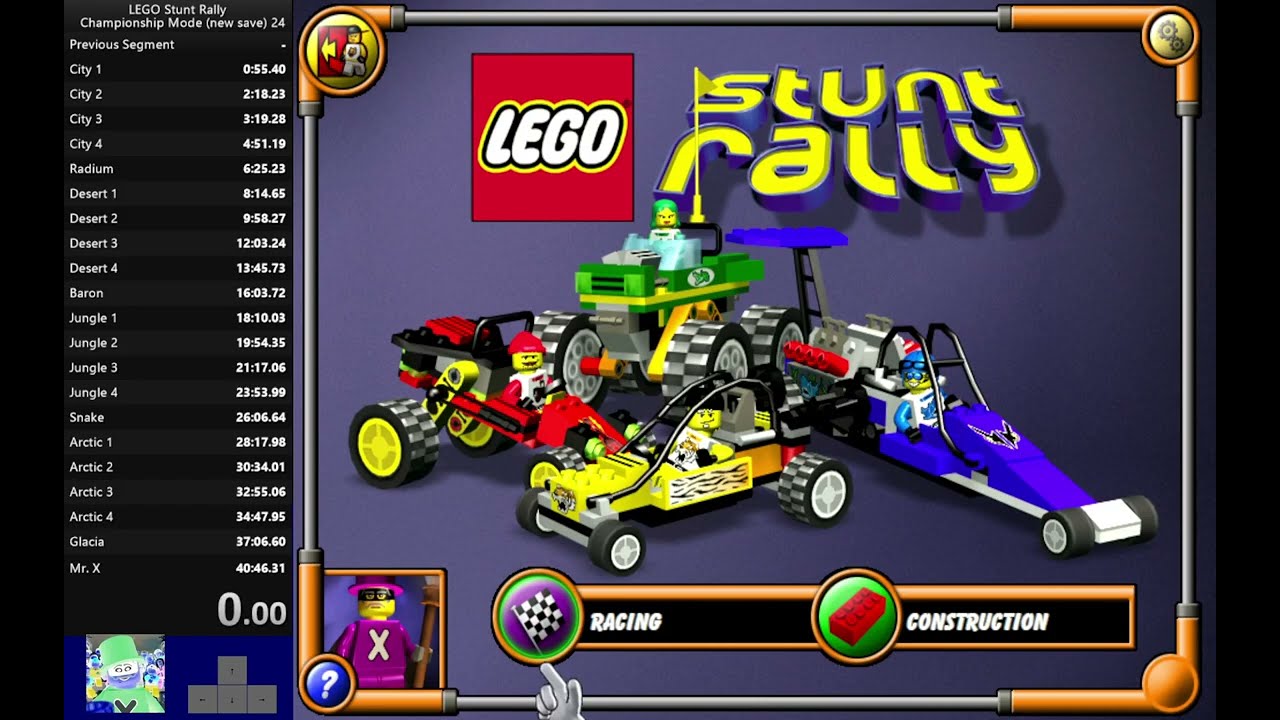 [Former WR] LEGO Stunt Rally (2000) - Championship Mode (New Savefile) (PC) in 40:32.76