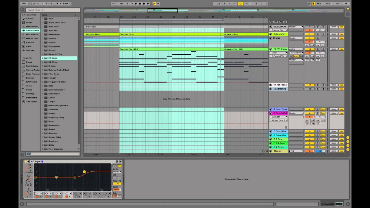 How to EQ - Part 6 - Parallel EQ with Ableton EQ Eight
