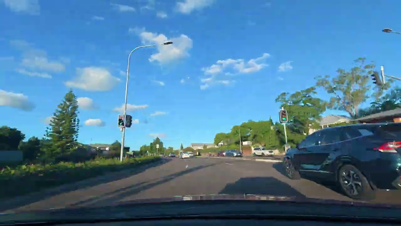 A quick drive to the City and back