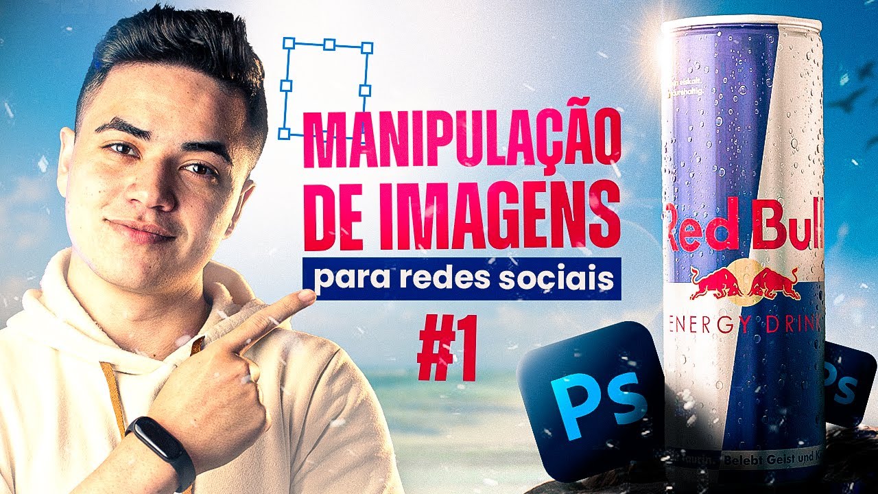 Creating Image Manipulation for Social Media #1 | Redbull | Photoshop 2022
