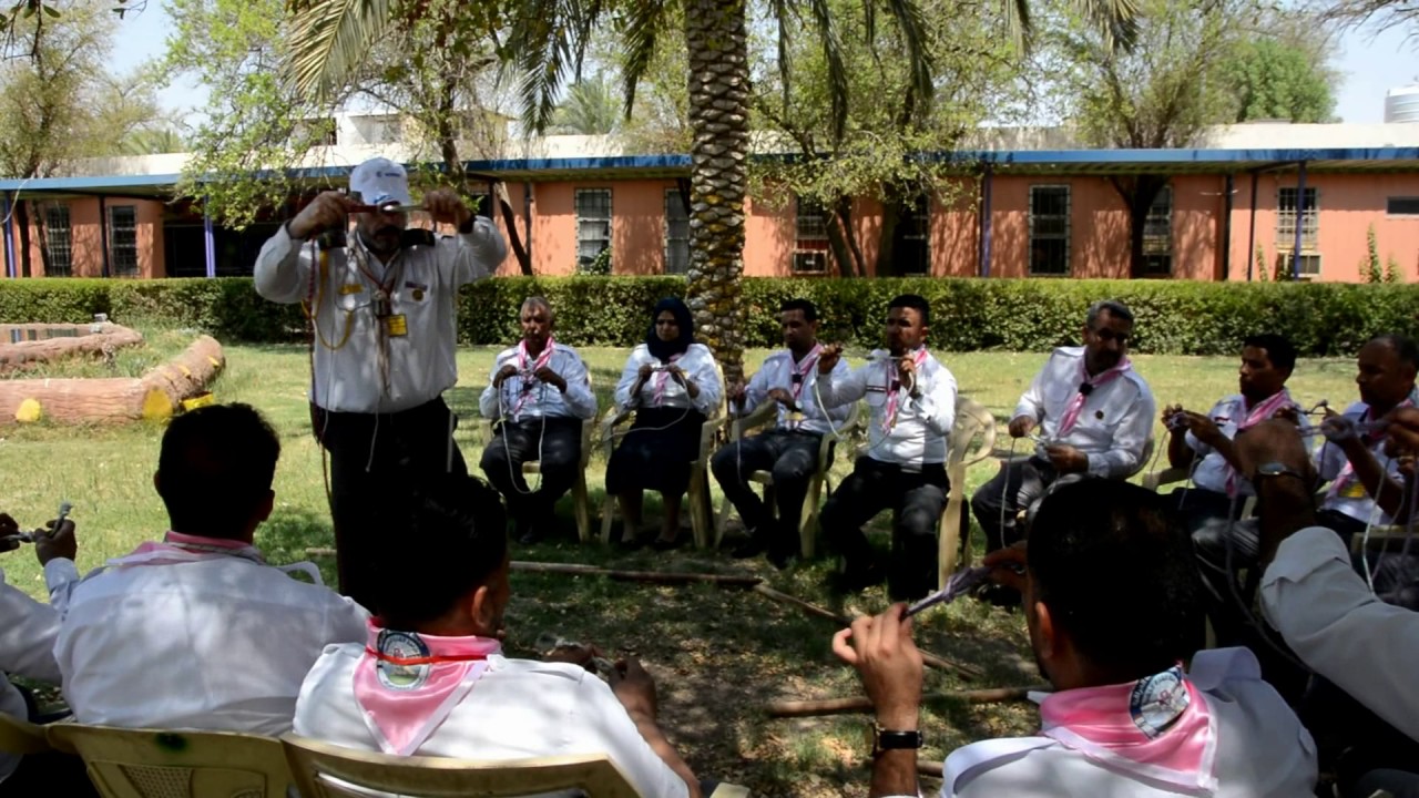 العقد الكشفية وطريقة عملها / كشافة العراق