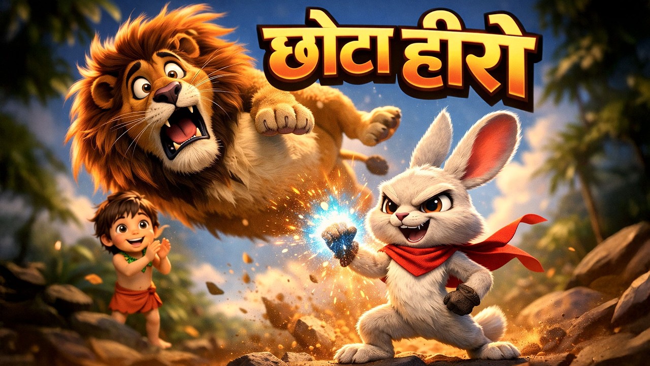 चालाक खरगोश की कहानी | Moral Story in Hindi for Kids