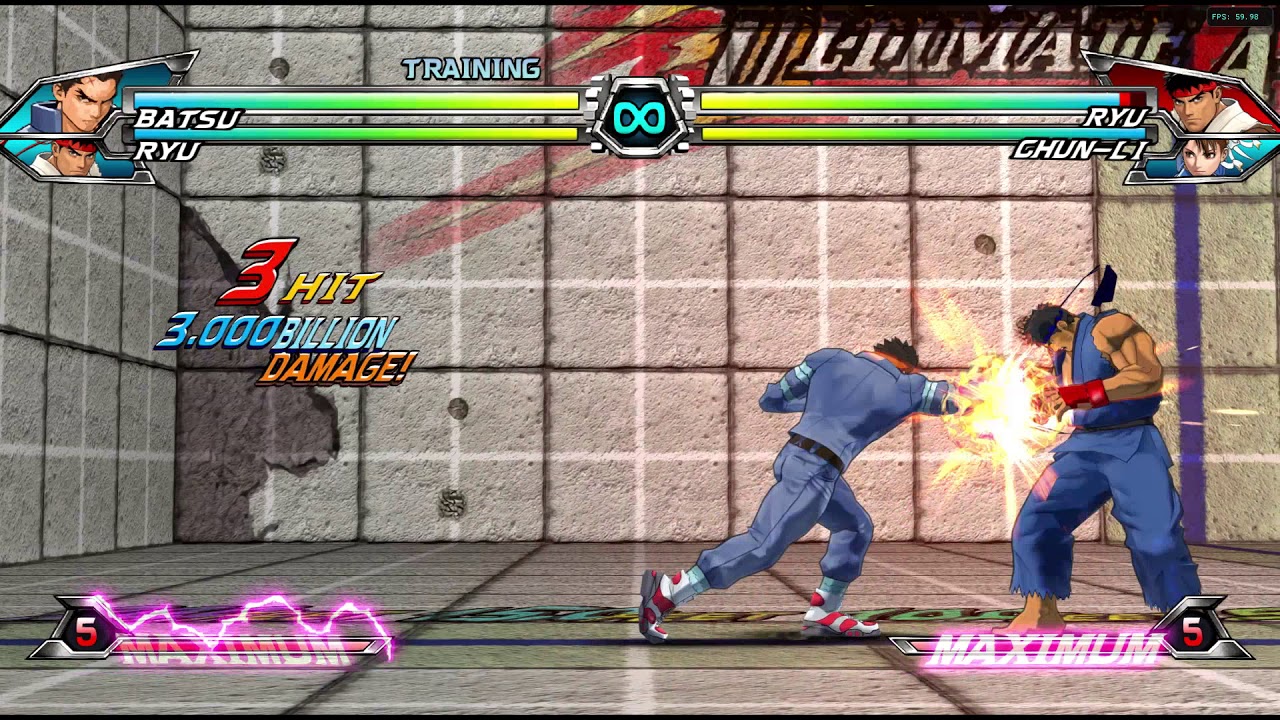 Tatsunoko VS Capcom: Batsu bnb's and loops