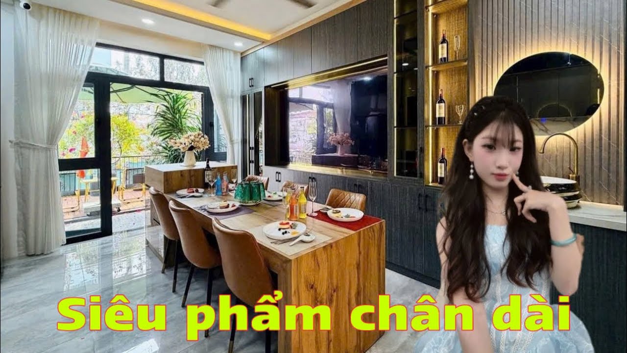 Siêu phẩm chân dài sang xịn mịn đường thông ngang 5x18m 5lầu giá 14 tỷ hơn 