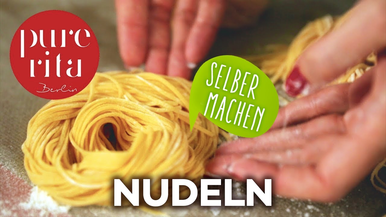 🍝 Nudeln selber machen | Selbstgemachte Pasta (Rezept)