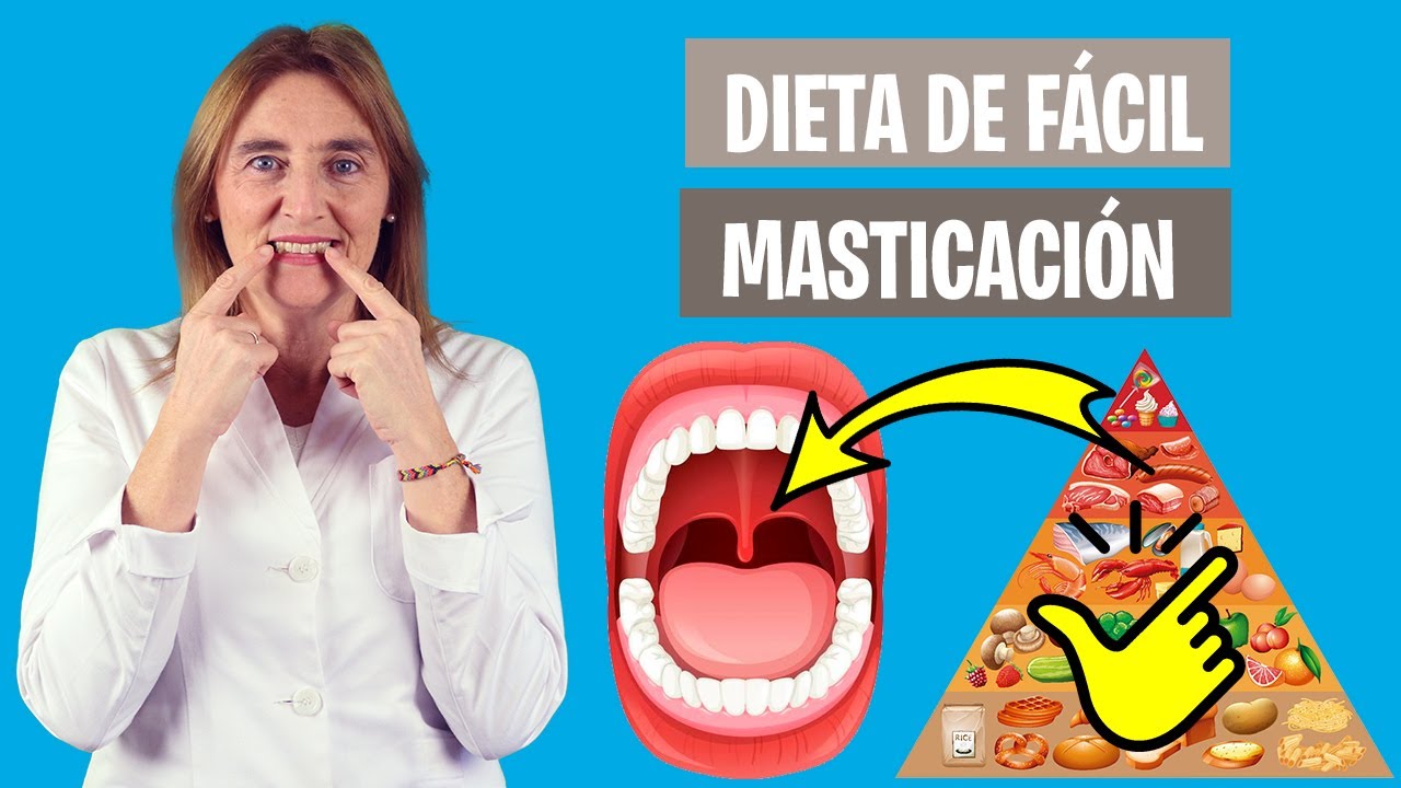 Lo que DEBES COMER si NO PUEDES MASTICAR | Alimentos si no puedes masticar | Nutrición clínica