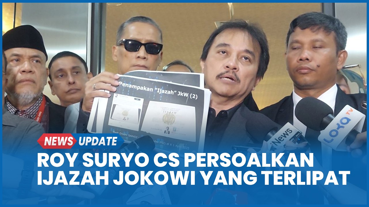 Kubu Roy Suryo Diskakmat soal Salinan Ijazah yang Terlipat, Pengacara Jokowi: Hanya Ada di UGM