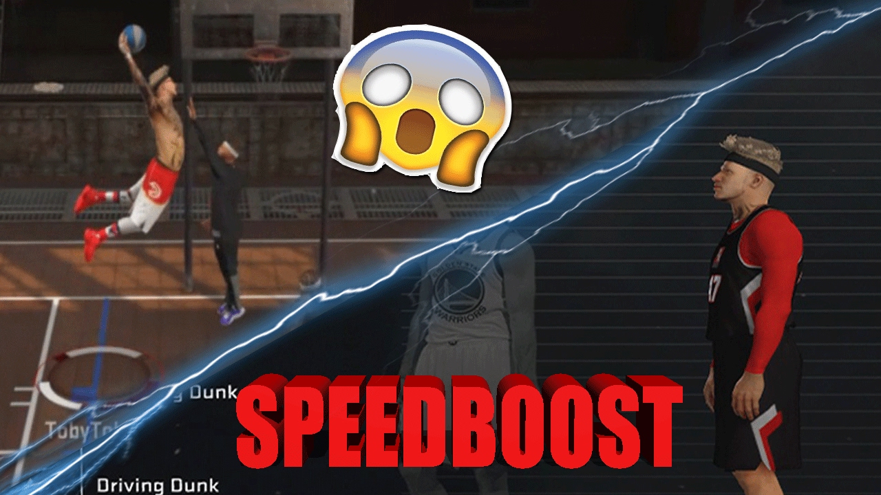 NASTIEST SPEEDBOOSTING SLASHER BUILD!! MYPARK GOD!! NBA2K17 MYPARK