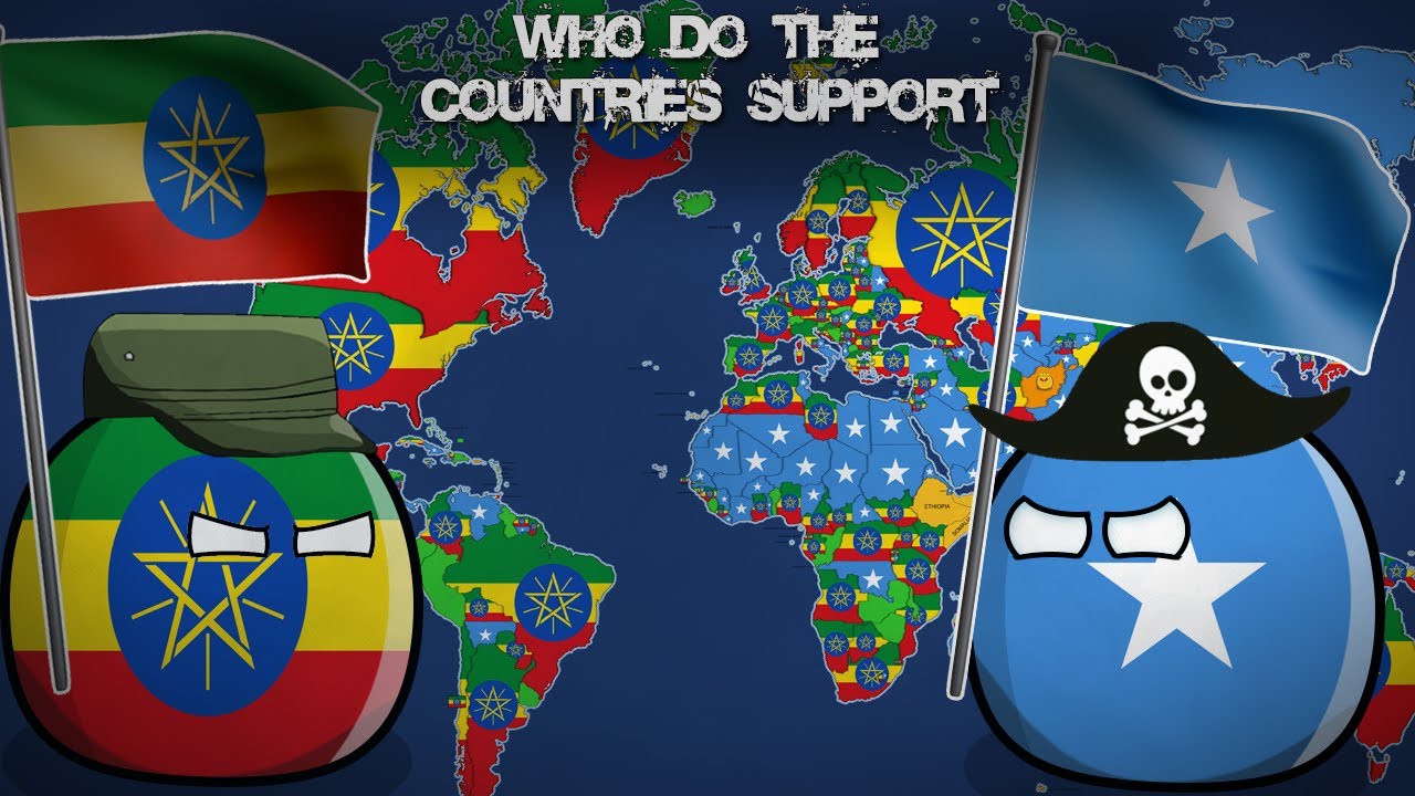 WHO DO THE COUNTRIES SUPPORT? Ethiopia or Somalia?  Alternative Mapping P66