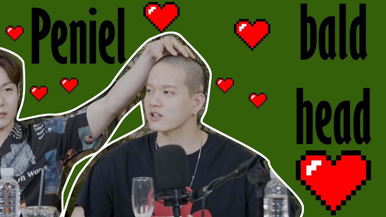Changsub loving the Peniel bald head