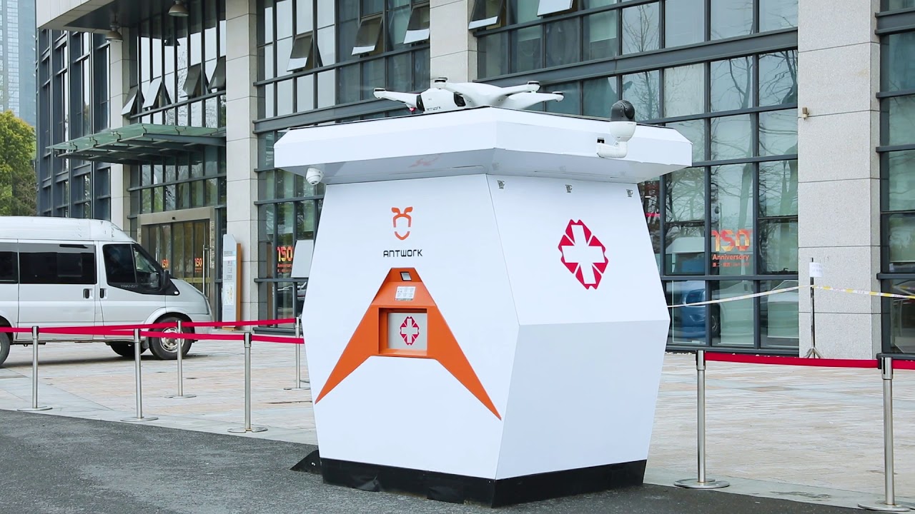 Antwork Drone delivery network for medical service