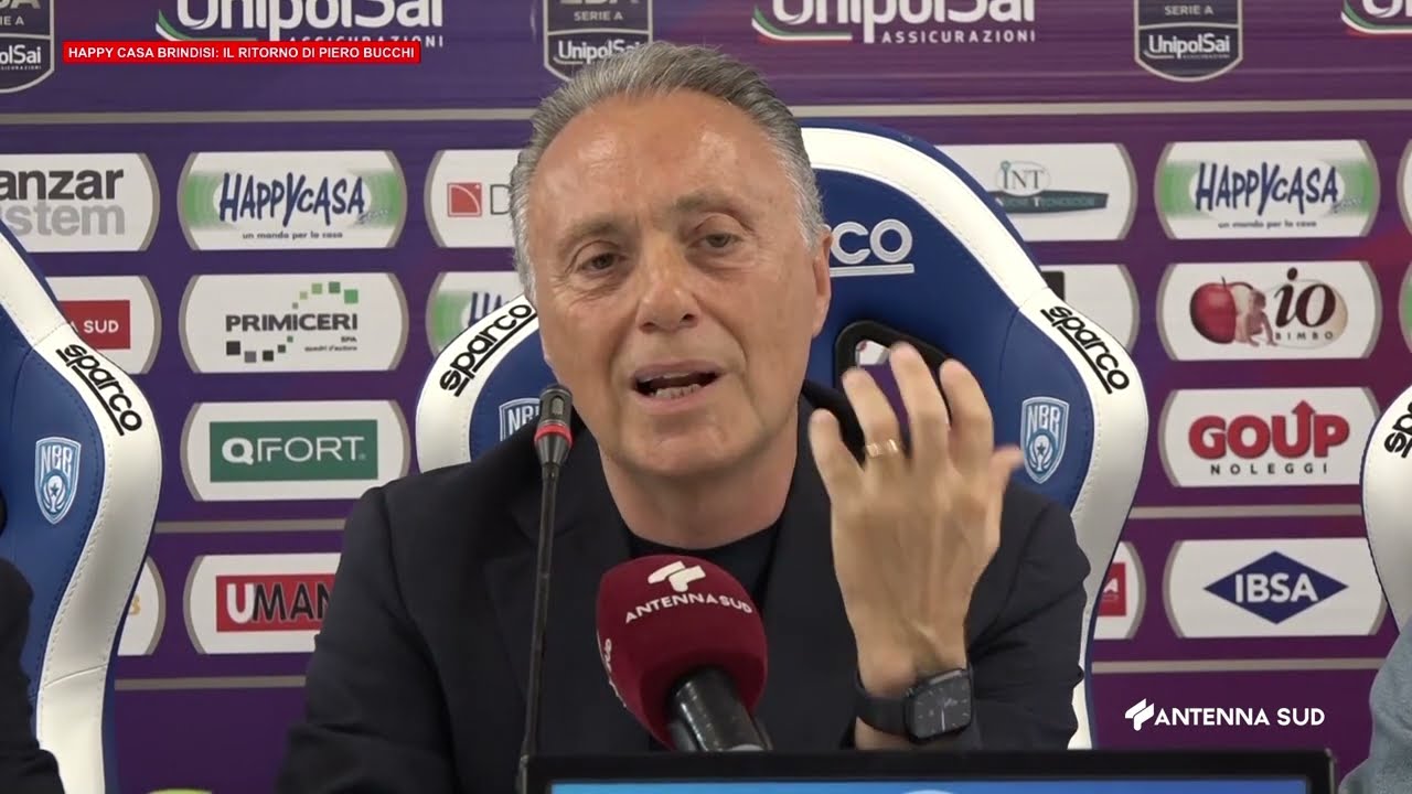 18 MAGGIO 2024 - HAPPY CASA BRINDISI: IL RITORNO DI PIERO BUCCHI
