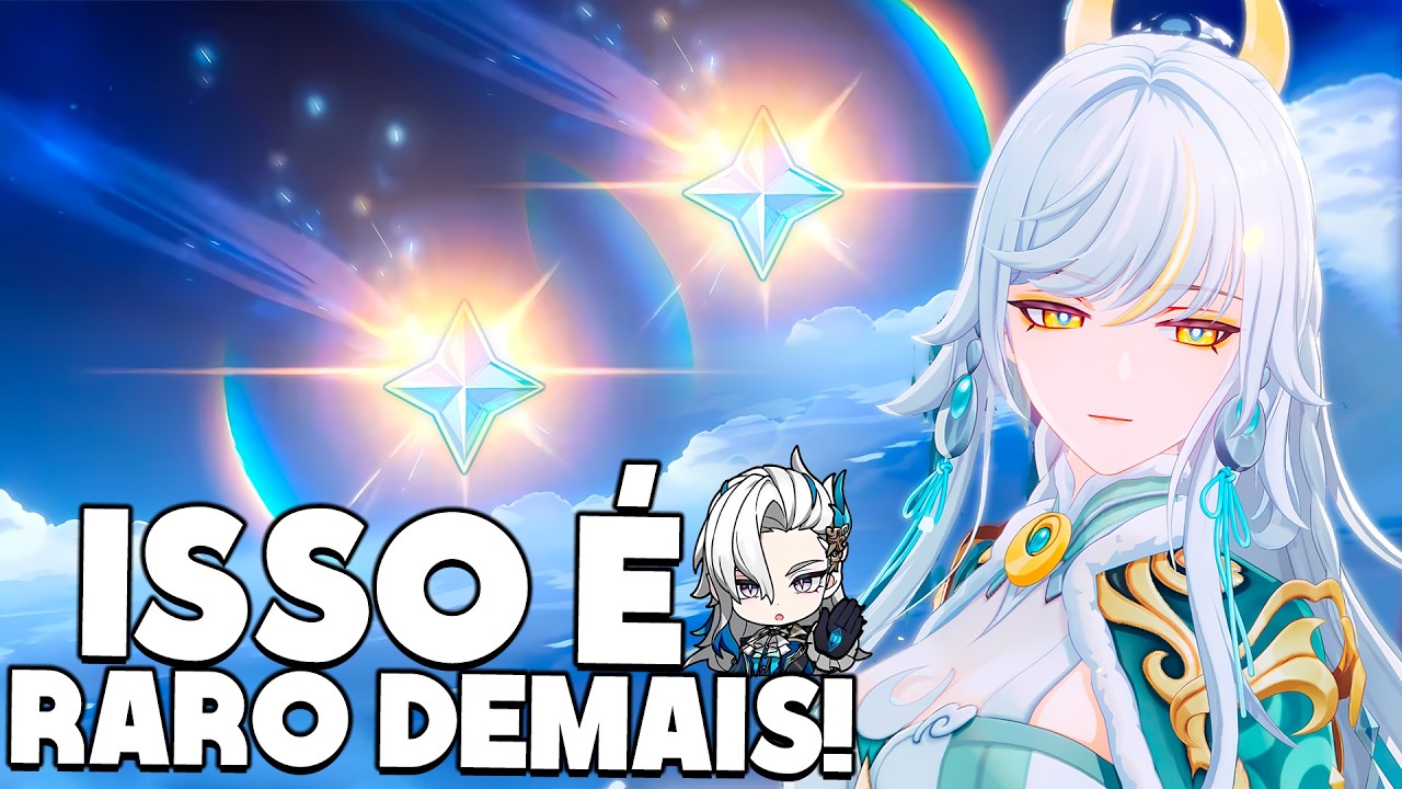A taxa da ZIBAI está ERRADA BANNER manipulado? cadê o ILLUGA? | Tiros Banner Genshin impact