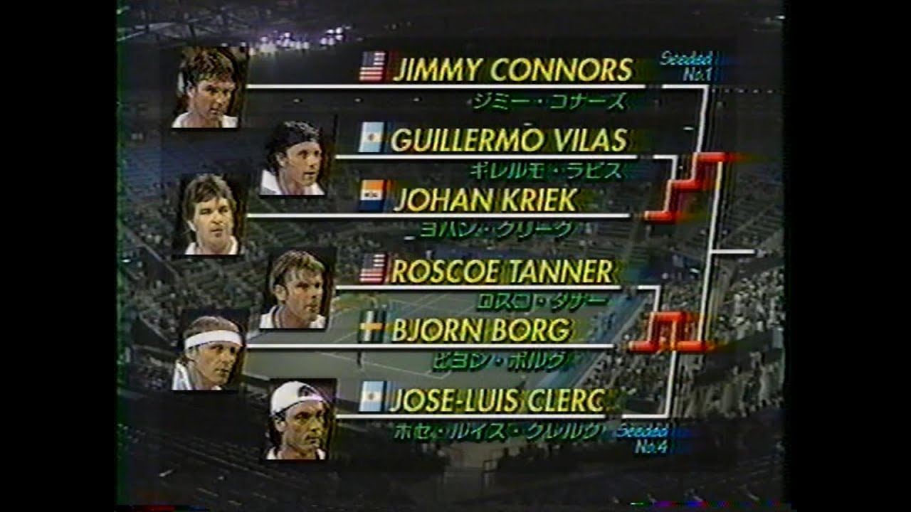 ビヨン・ボルグ vs ヨハン・クリーク　NTT DATA Champions '96 準決勝