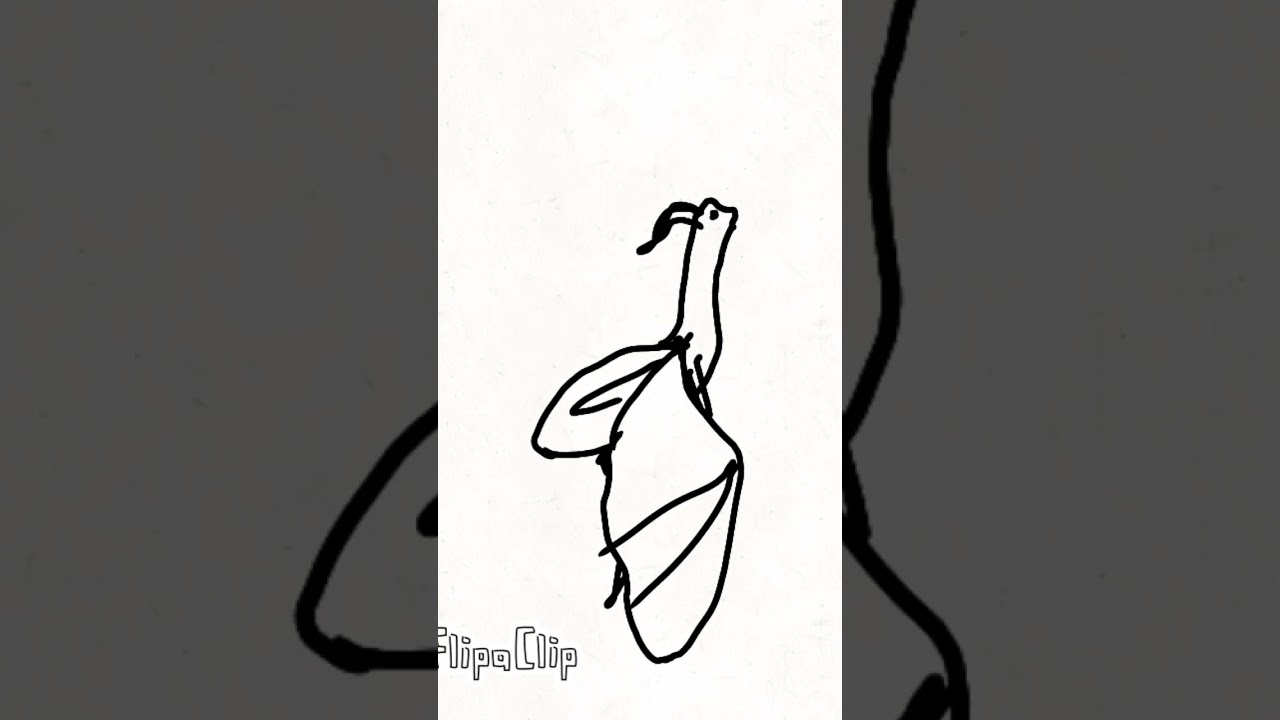 Flying dragon doodle