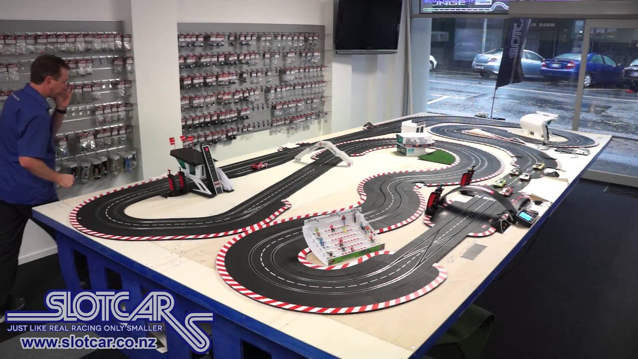 The Slotcar Ltd Shop layout explained