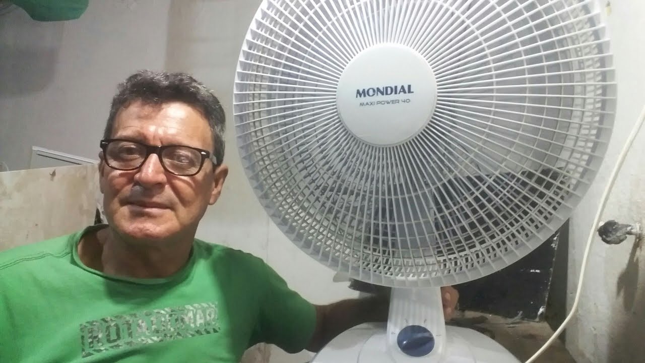 Ventilador Mondial 40cm travou (Resolvido)