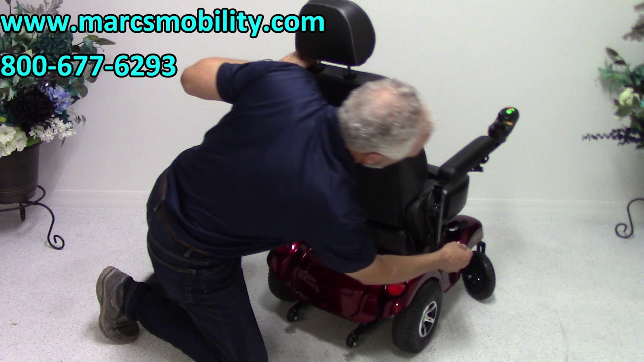 Merits Regal P310 #2368 - Rear Wheel Drive Power Chair - Marc's Mobility - Merits Usa