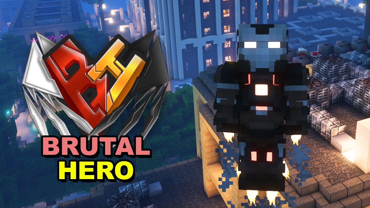 Para Villain Harus Punah - Minecraft BRUTAL HERO [#13]