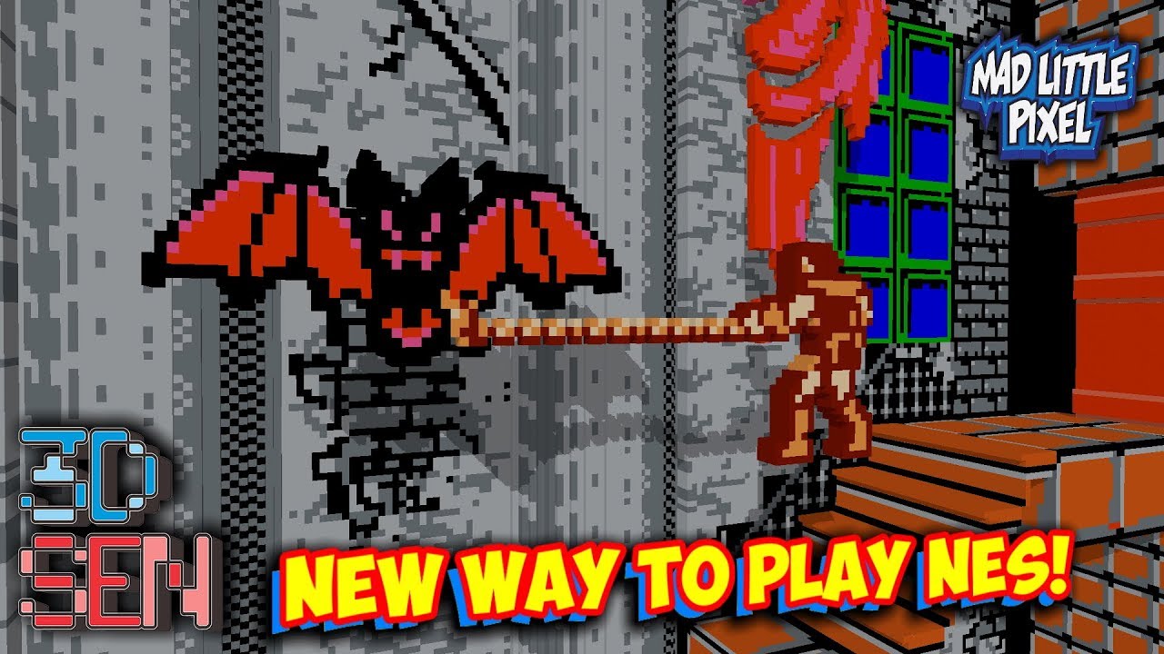 Play NES Games In A New Perspective! 3dSen PC - The 3D Retro Nintendo Emulator!