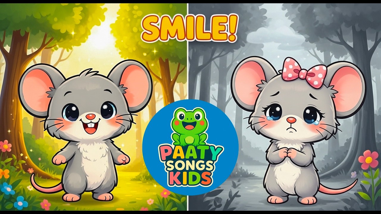 Smile!! 😊 | Little Mouse Happy Song for Babies & Toddlers