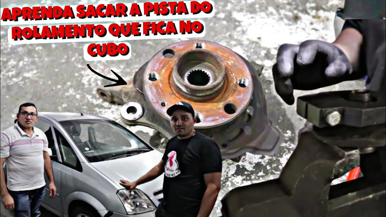 Trocando Rolamento de Roda da GM Meriva